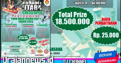 Turnamen Catur Terbuka Konawe Utara Siap Digelar — Total Hadiah Rp18,5 Juta!