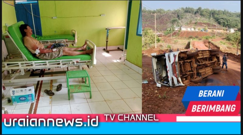 Kecelakaan Kerja Bus Karyawan PT Askon, Lima Orang Luka-Luka