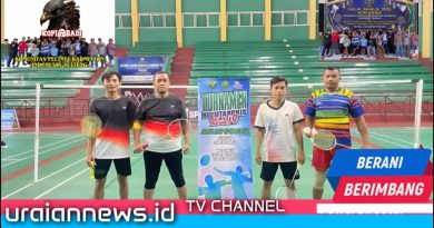 Antusiasme Tinggi, Komunitas Bulutangkis Inisiasi Ketua PN Luwuk Jadi Sorotan