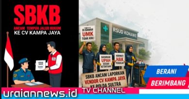 UPAH TENAGA KEBERSIHAN RSUD KONAWE DI BAWAH UMK, SBKB ANCAM LAPORKAN VENDOR CV KAMPA JAYA KE POLDA SULTRA
