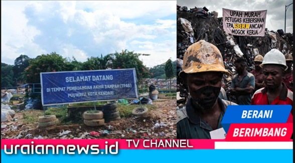 UPAH PETUGAS KEBERSIHAN TPA KENDARI DINILAI RENDAH, SBKB ANCAM MOGOK KERJA