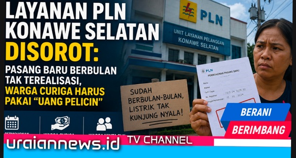 Layanan PLN Konawe Selatan Disorot: Pasang Baru Berbulan Tak Terealisasi, Warga Curiga Harus Pakai “Uang Pelicin”