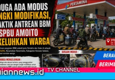Diduga Ada Modus Tangki Modifikasi, Praktik Antrean BBM di SPBU Amoito Dikeluhkan Warga