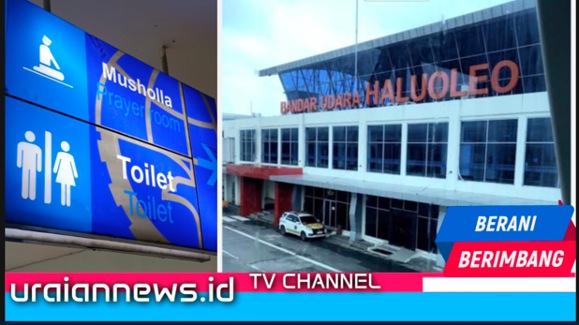 Toilet Bandara Haluoleo Kendari Dikeluhkan Jorok, Bau Menyengat hingga Kotoran Manusia Belum Disiram